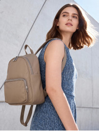 Plecak Staff vol leather light brown