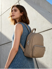 Plecak Staff vol leather light brown