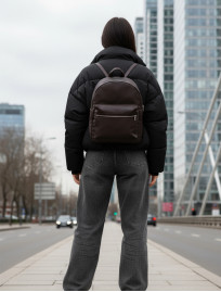 Plecak Staff 8L dark brown