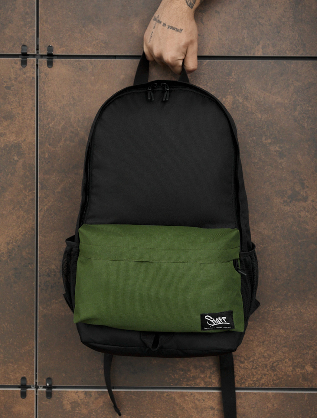 Plecak Staff 15L black & khaki