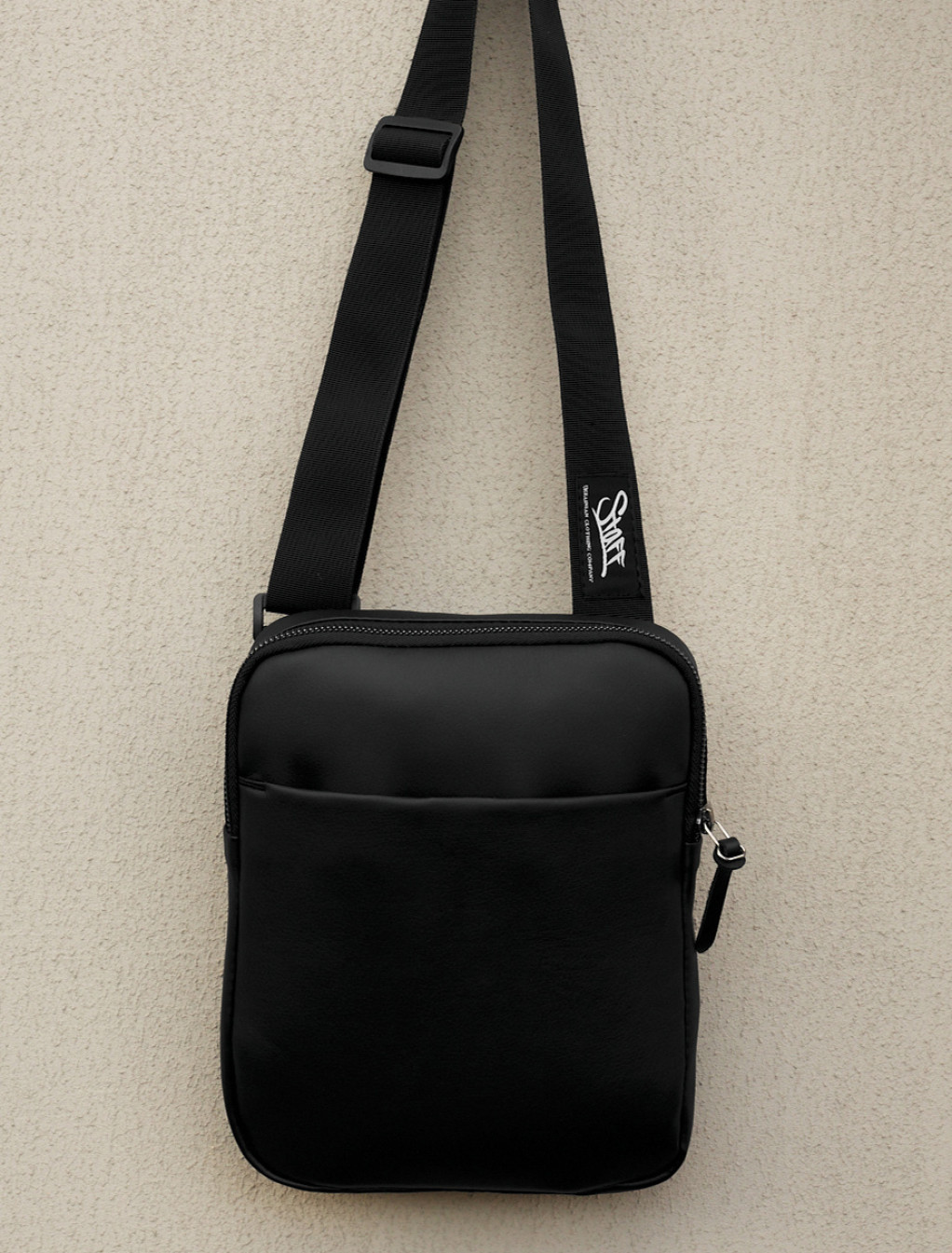 Torba na ramię Staff black leather