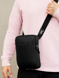 Torba na ramię Staff black leather