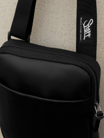 Torba na ramię Staff black leather