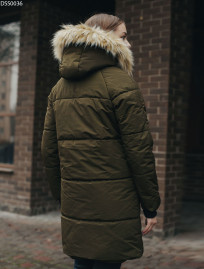 Женская зимняя куртка Staff joy haki
