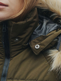 Женская зимняя куртка Staff joy haki