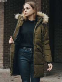 Женская зимняя куртка Staff joy haki