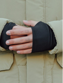 Parka zimowa Staff no light beige long