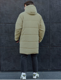 Parka zimowa Staff no light beige long