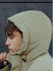 Parka zimowa Staff no light beige long