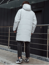 Zimowa parka Staff nim white gray