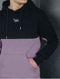 Bluza hoodie Staff light & black logo