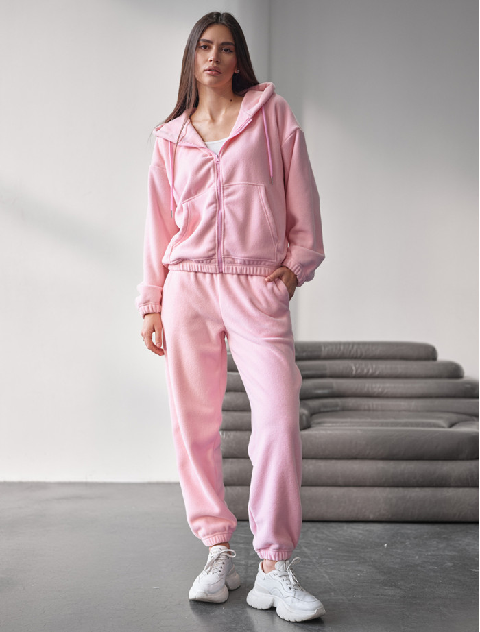 Dres Staff eni pink oversize fleece