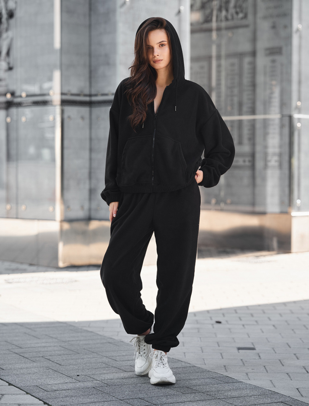 Dres Staff eni black oversize fleece
