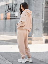 Dres Staff eni beige oversize fleece