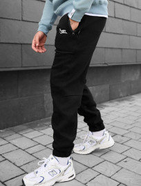 Spodnie dresowe Staff nib black logo fleece