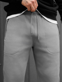 Spodnie Staff nib gray fleece