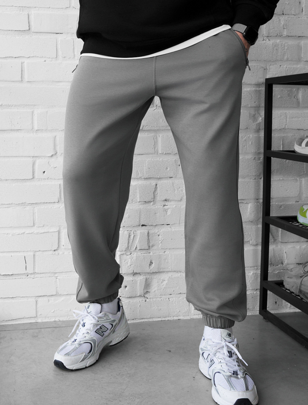 Spodnie Staff clo gray