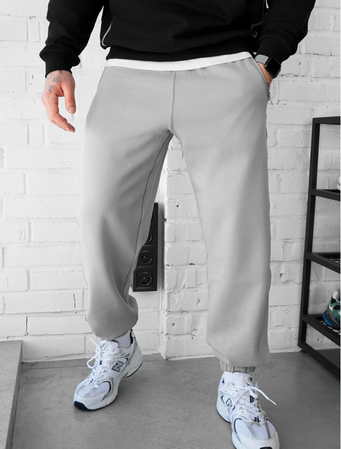 Spodnie dresowe Staff clo light gray