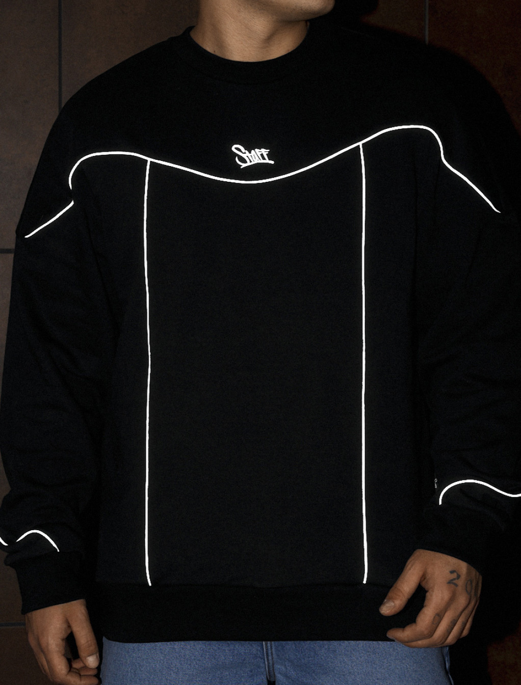 Bluza Staff dz logo reflective