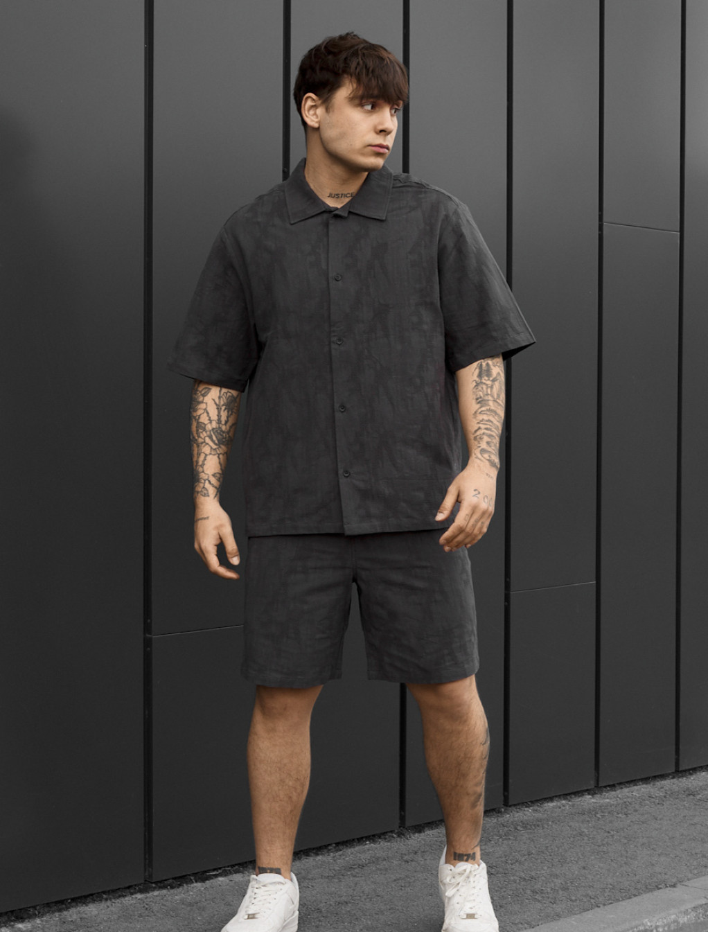 Spodenki Staff mac dark gray