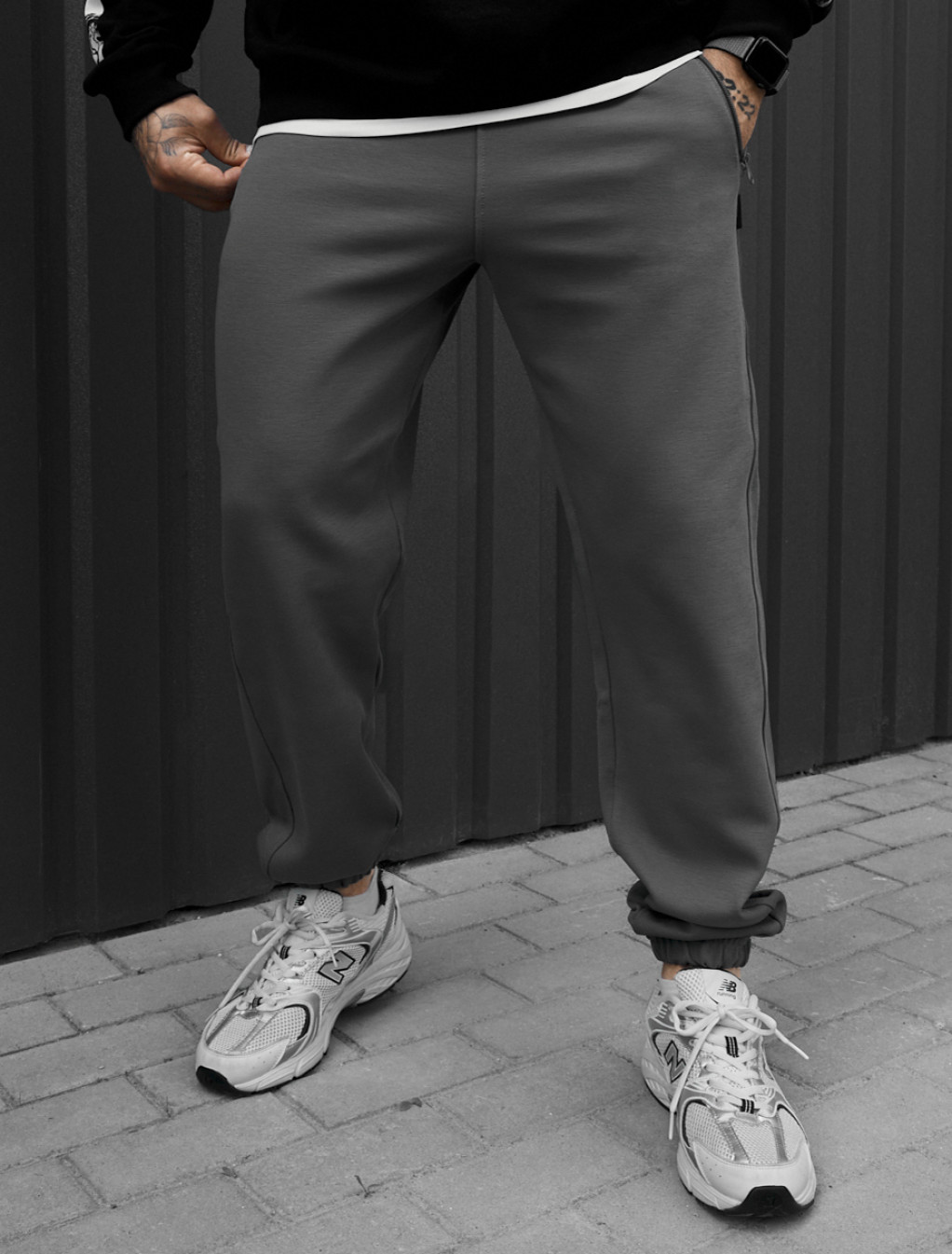 Spodnie dresowe Staff clo gray