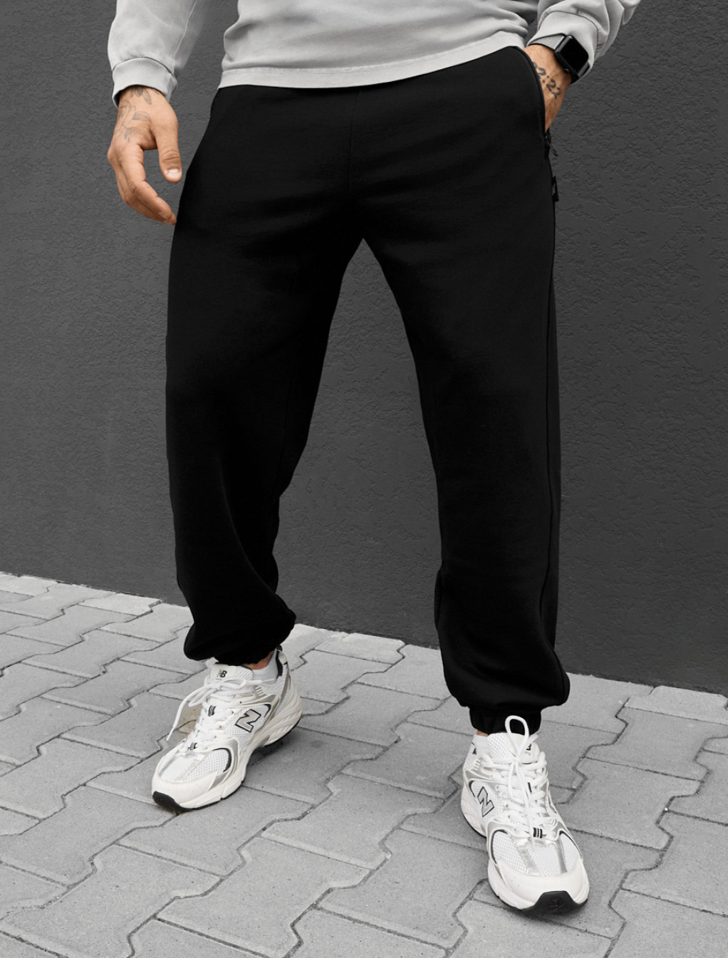 Spodnie dresowe Staff clo black