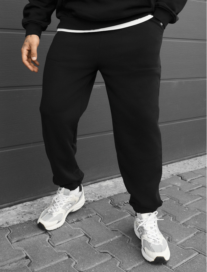Spodnie dresowe Staff al black fleece
