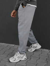 Spodnie dresowe Staff al light gray fleece