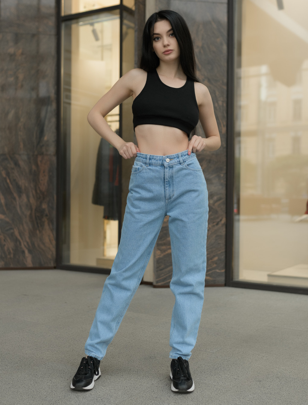 Damskie jeansy Staff ba c1