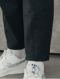 Spodnie Staff line dark gray square