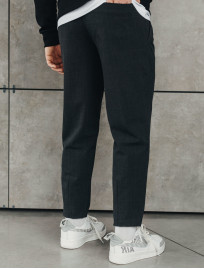 Spodnie Staff line dark gray square