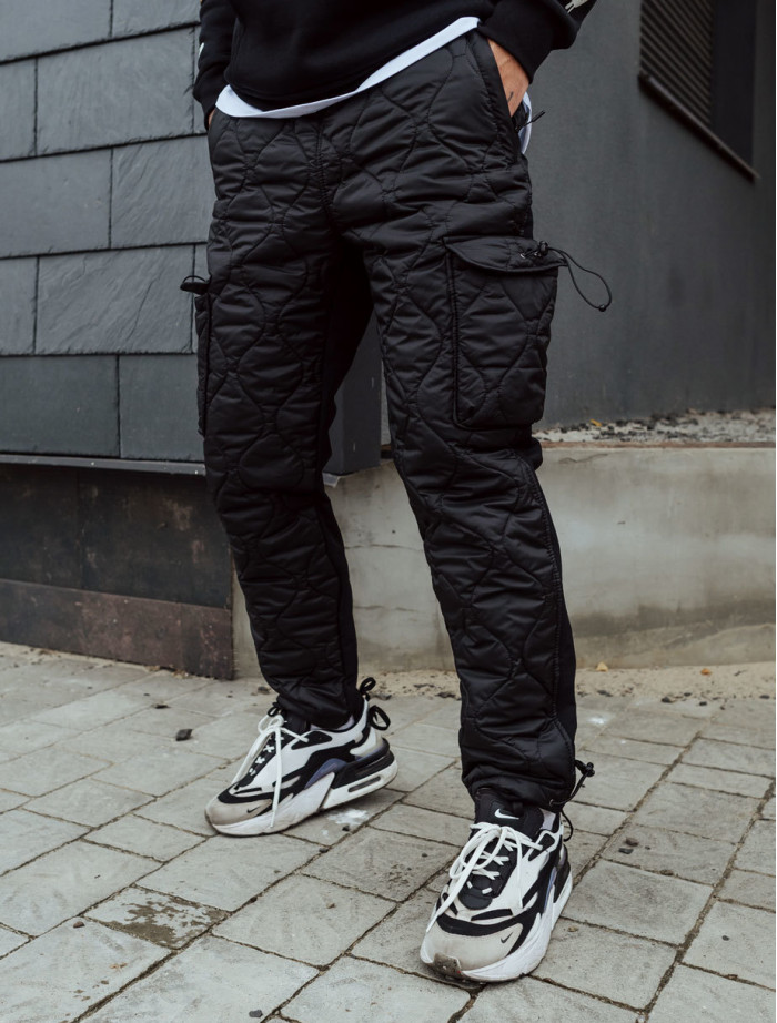 Ocieplane spodnie Staff ki black