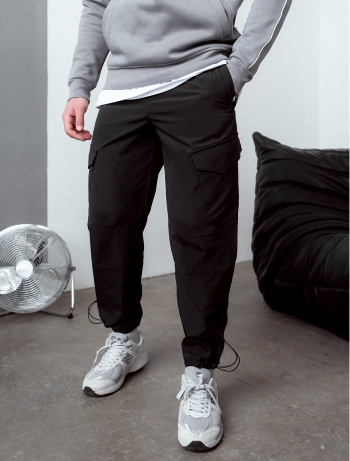 Spodnie Staff cargo pa black