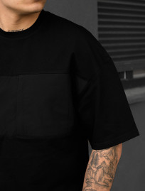 Komplet koszulka + spodenki Staff patt black oversize