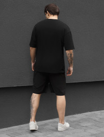 Komplet koszulka + spodenki Staff patt black