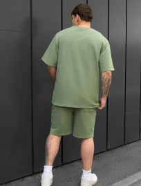 Komplet koszulka + spodenki Staff ra khaki