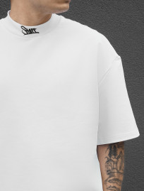 Komplet koszulka + spodenki Staff di black & white reflective oversize