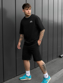 Komplet koszulka + spodenki Staff de black oversize