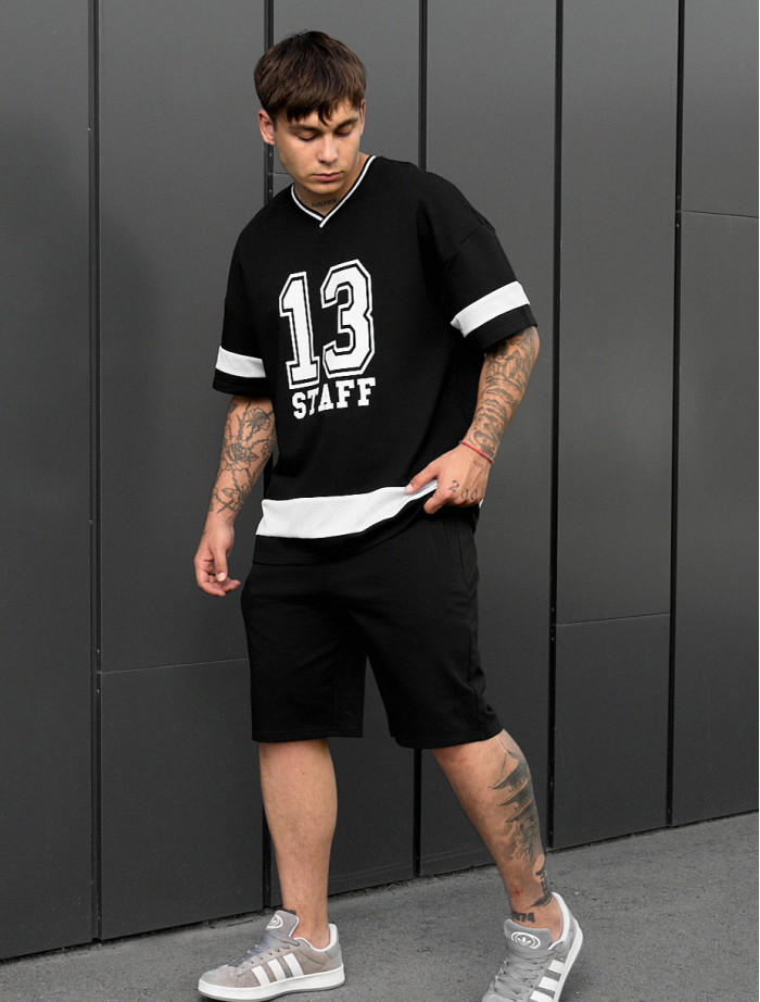 Komplet koszulka + spodenki Staff 13 oversize