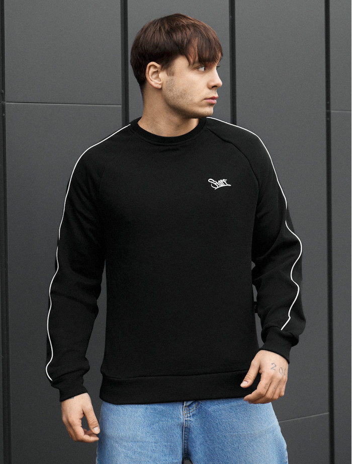 Bluza Staff kant reflective logo black