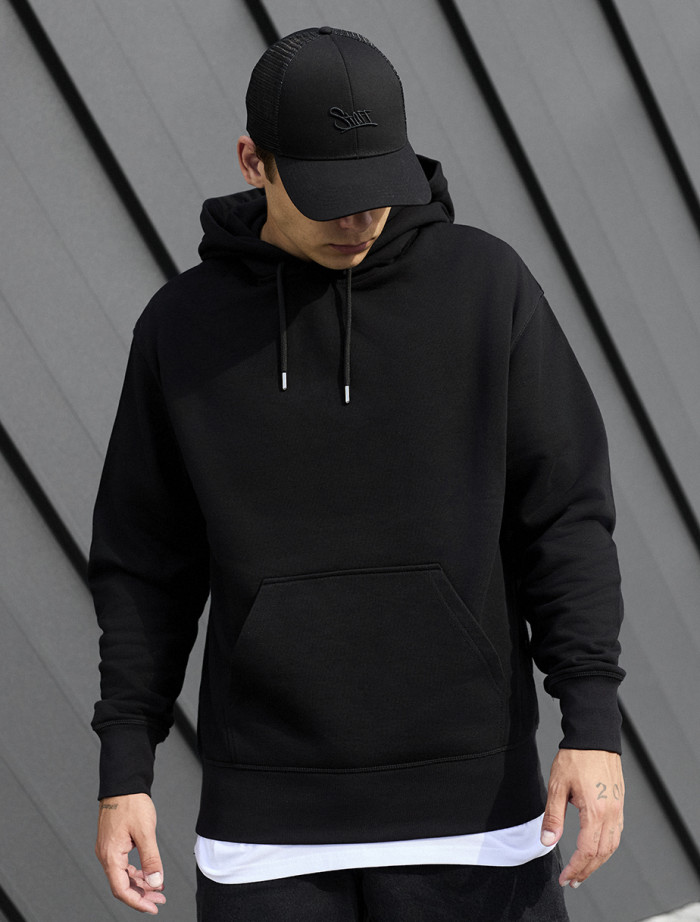 Bluza z kapturem Staff black oversize