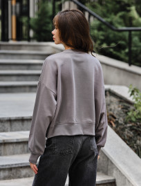 Bluza damska Staff sh gray oversize