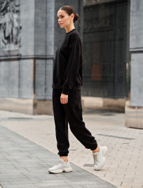 Damski dres sportowy Staff ac black oversize