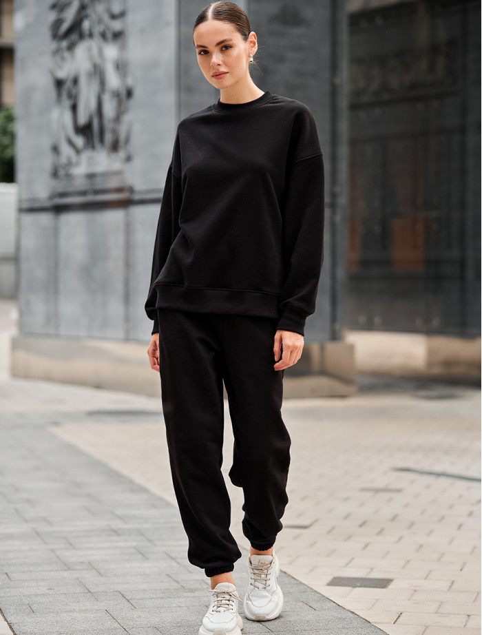 Damski dres sportowy Staff ac black oversize