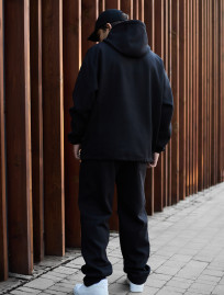 Dres Staff blr black oversize fleece