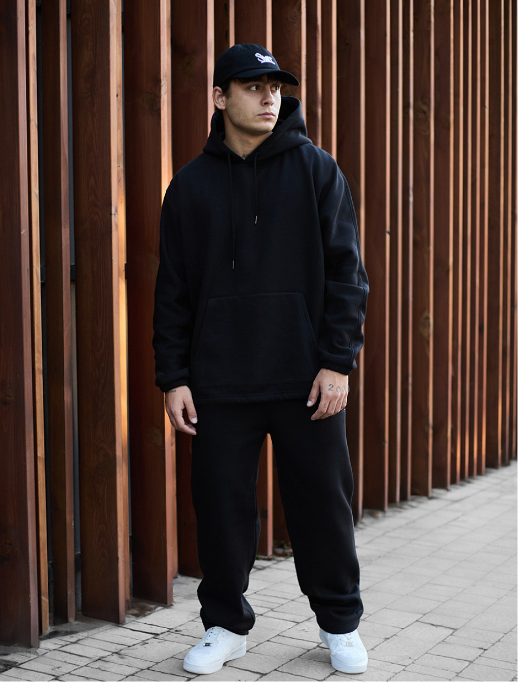 Dres Staff blr black oversize fleece