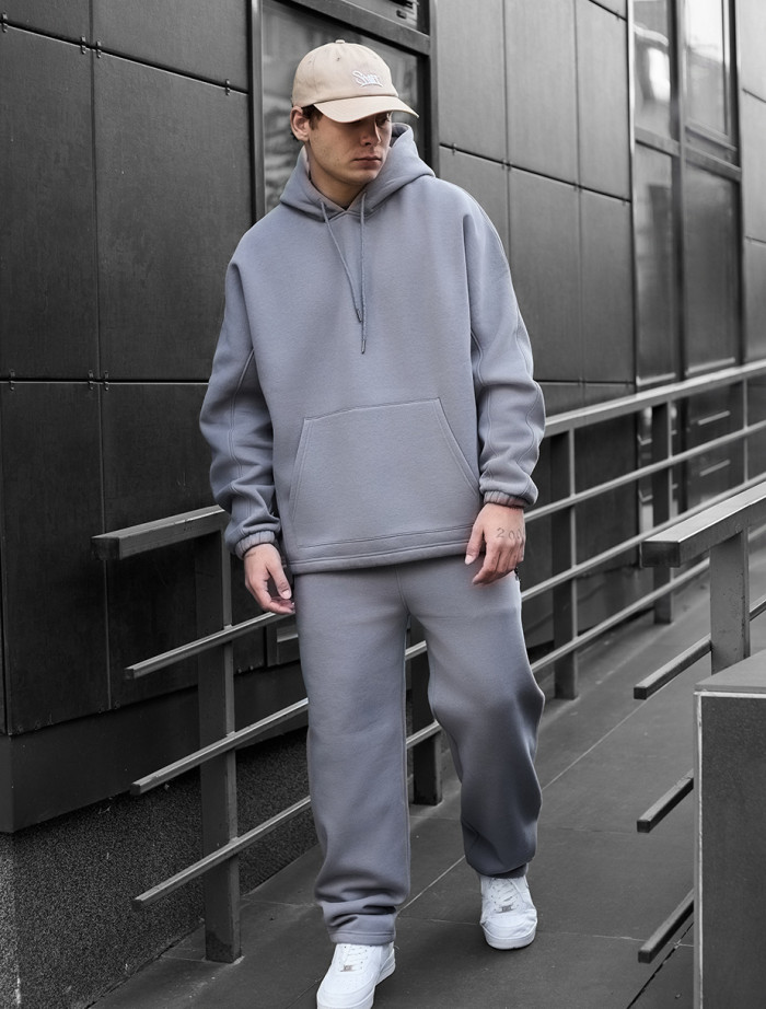 Dres Staff blr gray oversize fleece