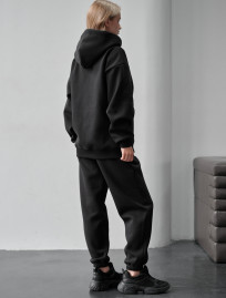 Damski dres Staff jay black zip oversize fleece