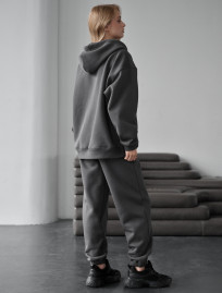 Damski dres Staff jay gray zip oversize fleece