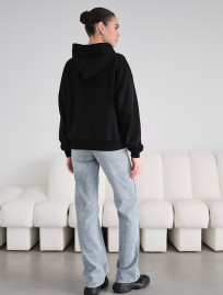 Bluza damska Staff fiz black zip oversize